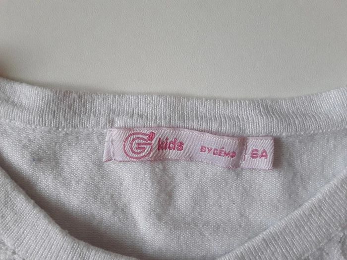 Gilet avec dentelle 6 ans - photo numéro 4