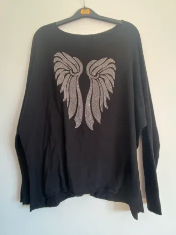 Pull fin grande taille .