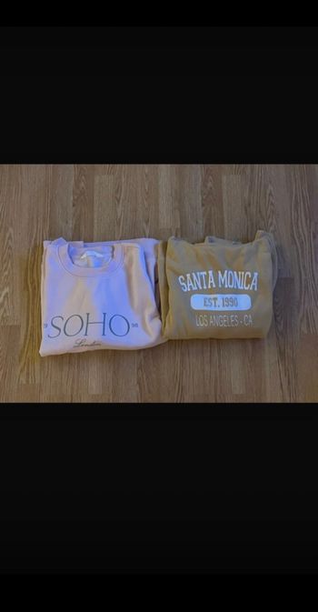 Lot de 2 pulls sweats