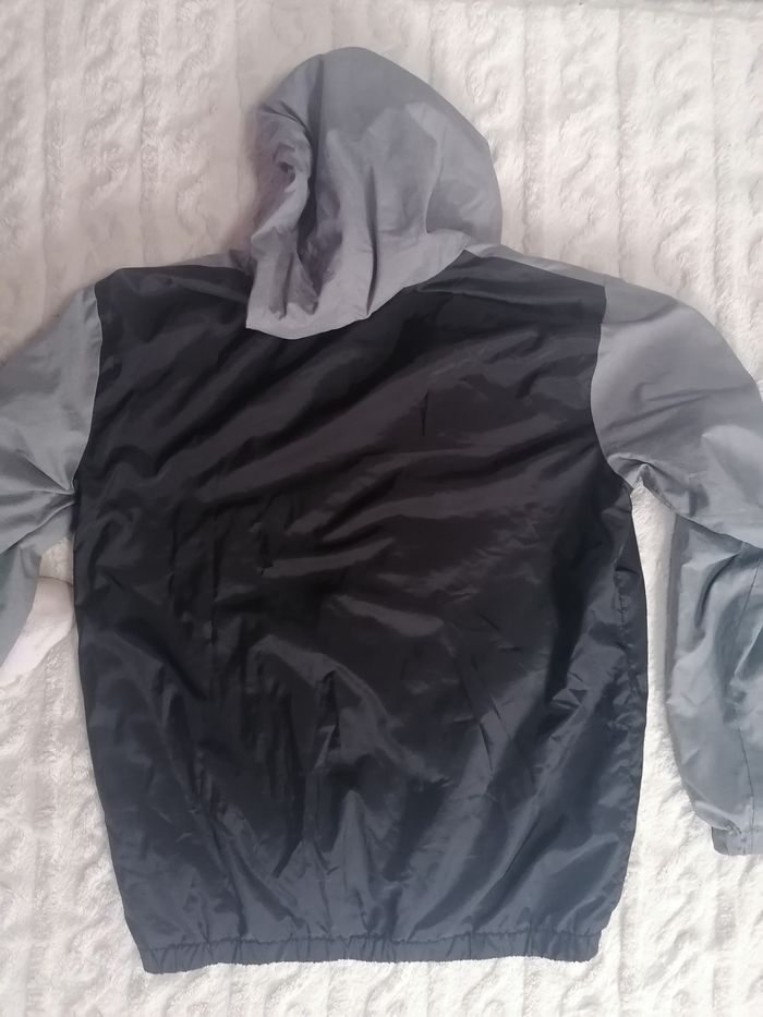 Veste coupe-vent zippée à capuche 🧡 garçon 12 ans - photo numéro 5