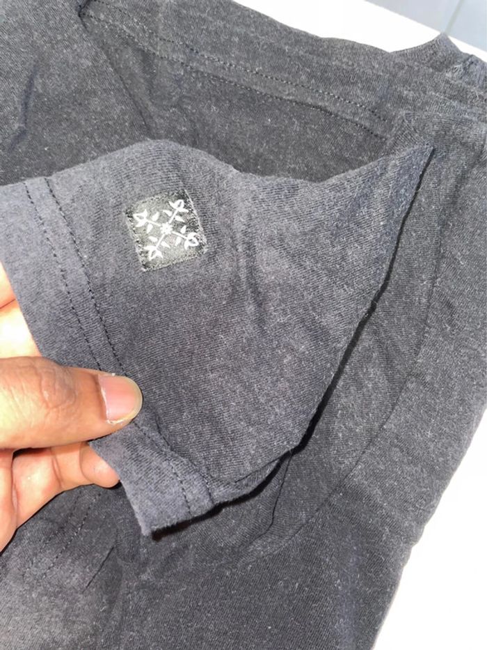 T-shirt Oxbow Noir Graphique Fleurs & Logo - Taille S - photo numéro 3