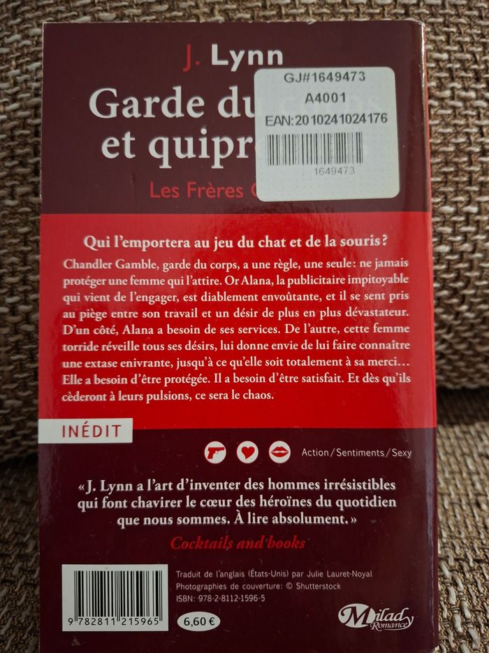 Garde du corps et quiproquos de j. Lynn - photo numéro 2