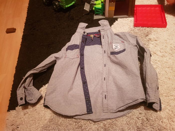 Chemise manches longues