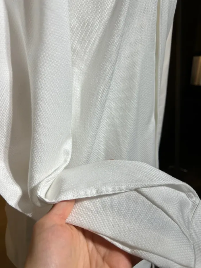 Chemise blanche Zara slim fit taille S - photo numéro 2