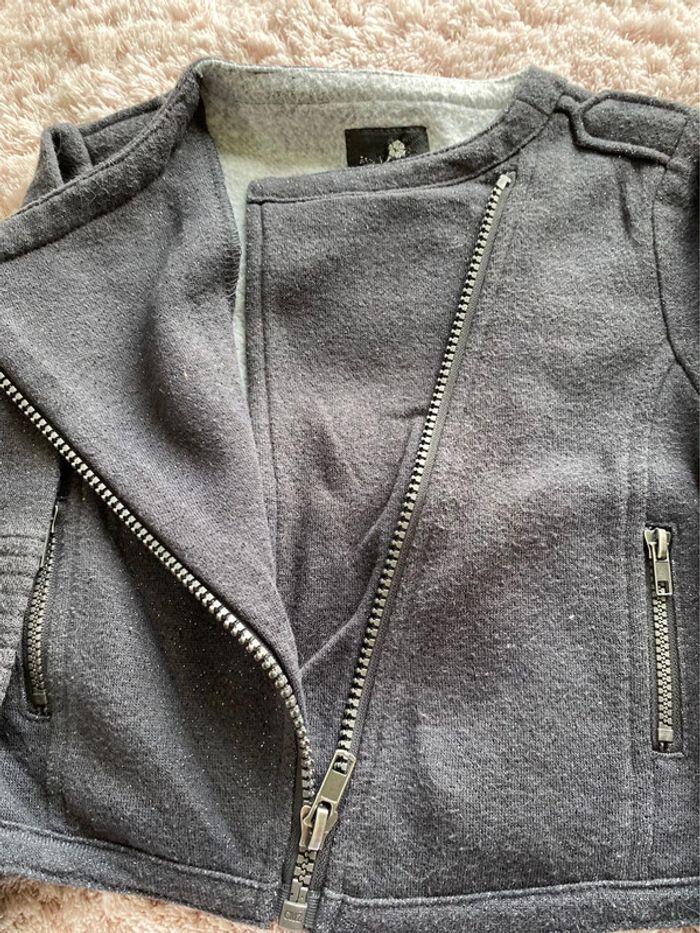 Veste pailletée noir tape à l’œil 3 ans - photo numéro 2