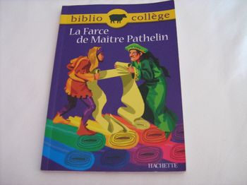 Livre la Farce de Maître Pathelin