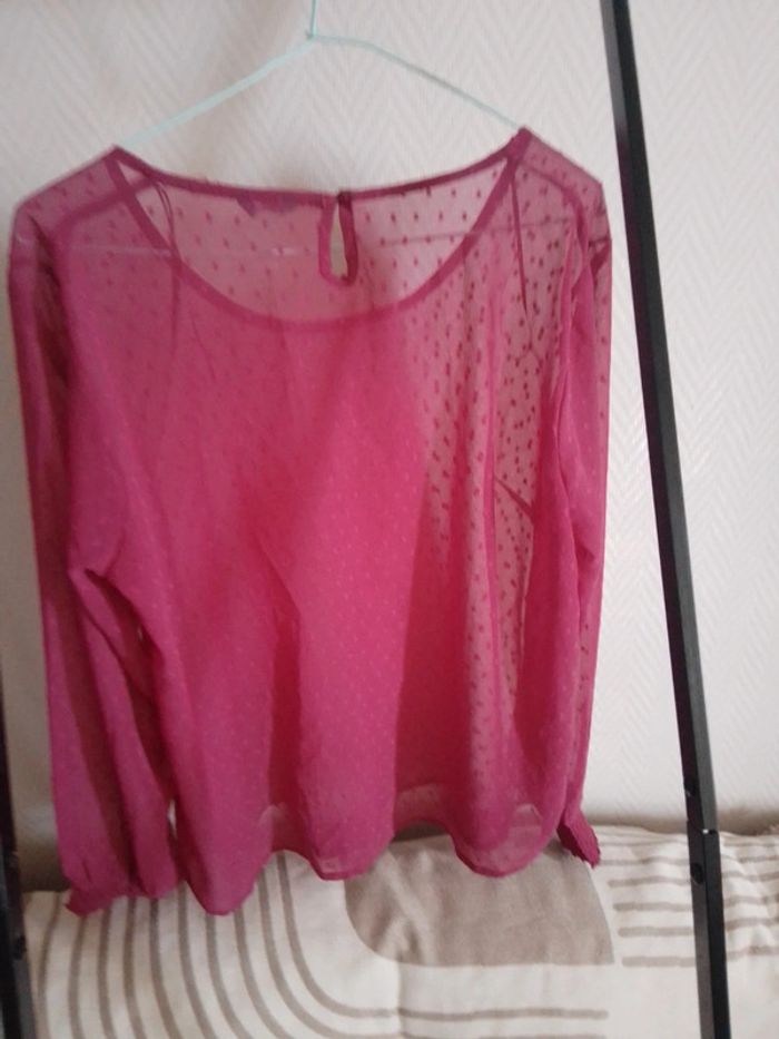 Blouse voile transparent - photo numéro 6