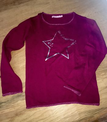 Pull fille 8 ans