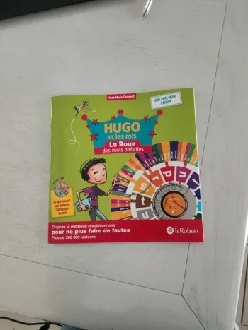 cahier "Hugo et les rois – La roue des mots difficiles"