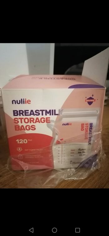 Pochettes stockage lait maternel