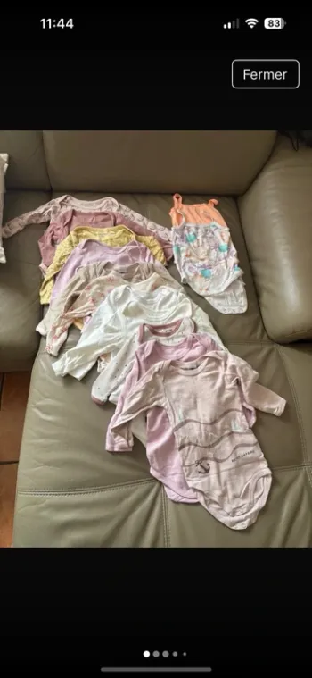 Vêtements 9 12 mois
