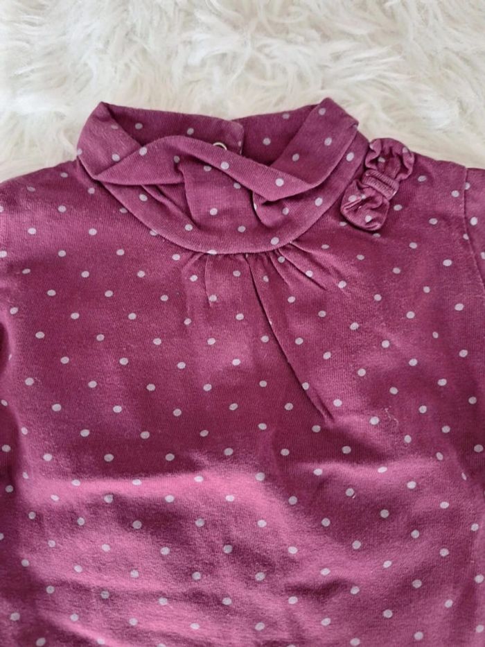 Sous-pull fille 3 mois Gemo - photo numéro 2