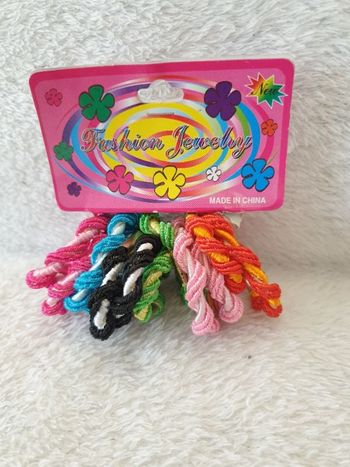 Élastiques cheveux x12 neufs