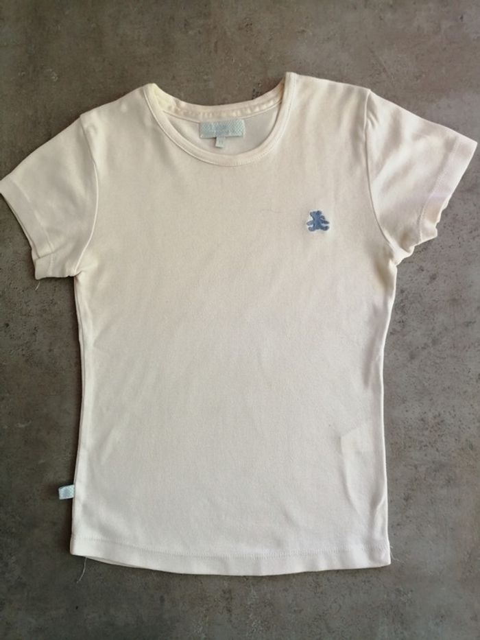 T-shirt blanc Taille 1 Lulu Castagnette