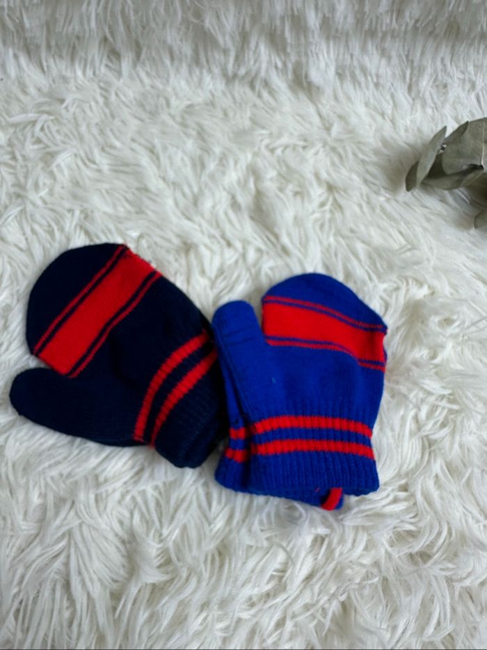 Lot de 2 paires de moufles Magic Baby - photo numéro 3