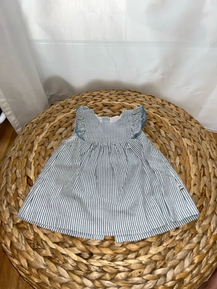 Robe et culotte Cadet Rousselle 6 mois 68cm - photo numéro 2