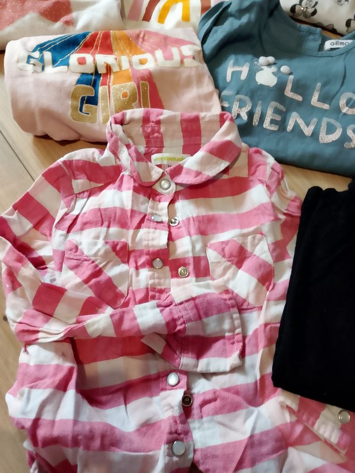 Lot t-shirt fille - photo numéro 2