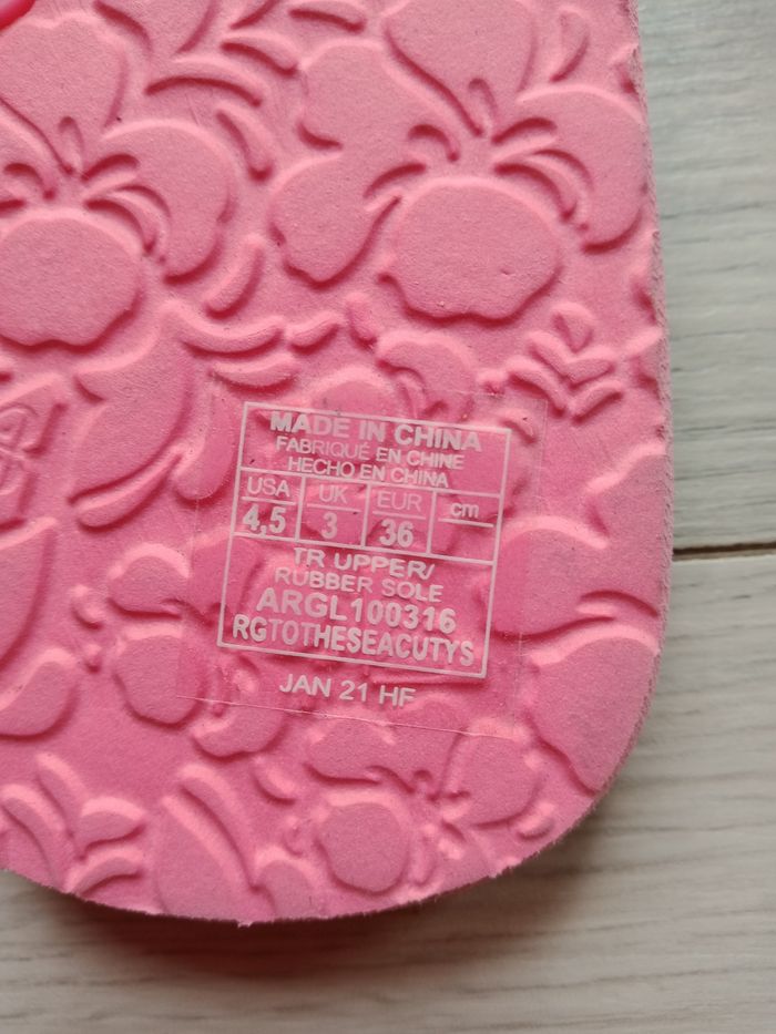 Tongs adolescente taille 36 - photo numéro 7