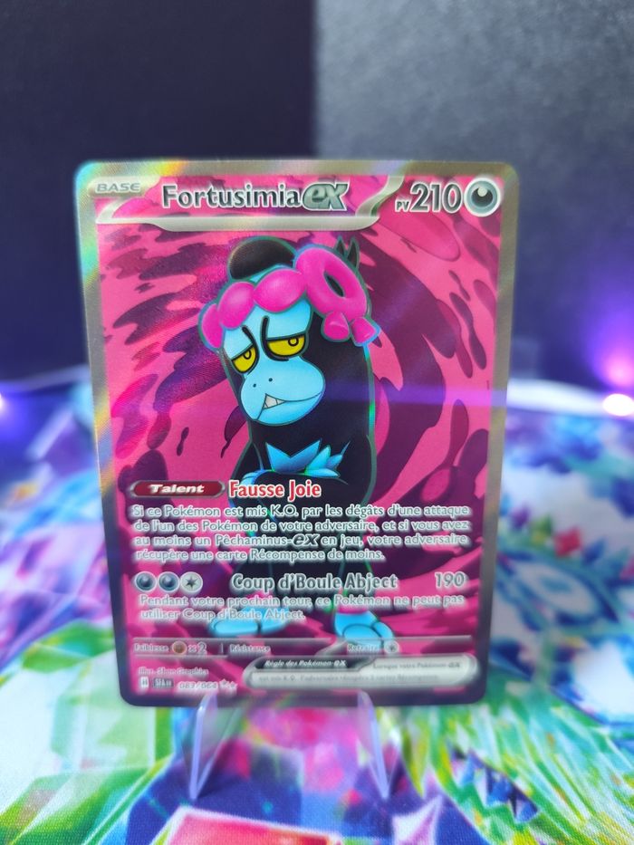 Carte pokémon neuve 🇨🇵 Fortusimia Ex 083/04 Fable Nébuleuse - photo numéro 2