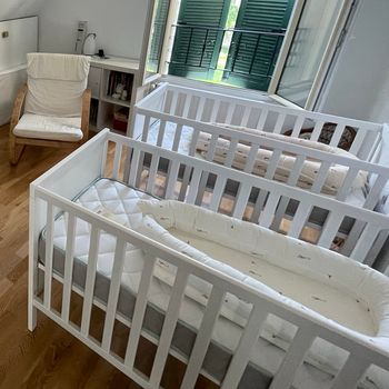 Lit à barreaux - IKEA - blanc