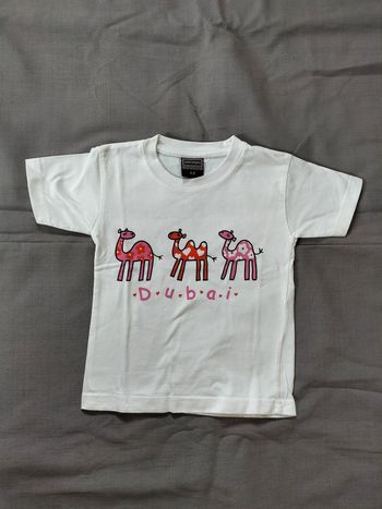Tshirt Dubaï 18 mois