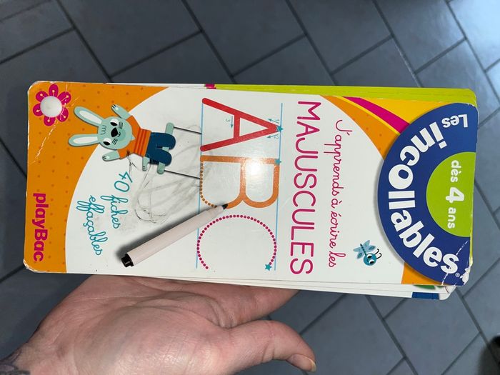 Apprendre à écrire effaçable