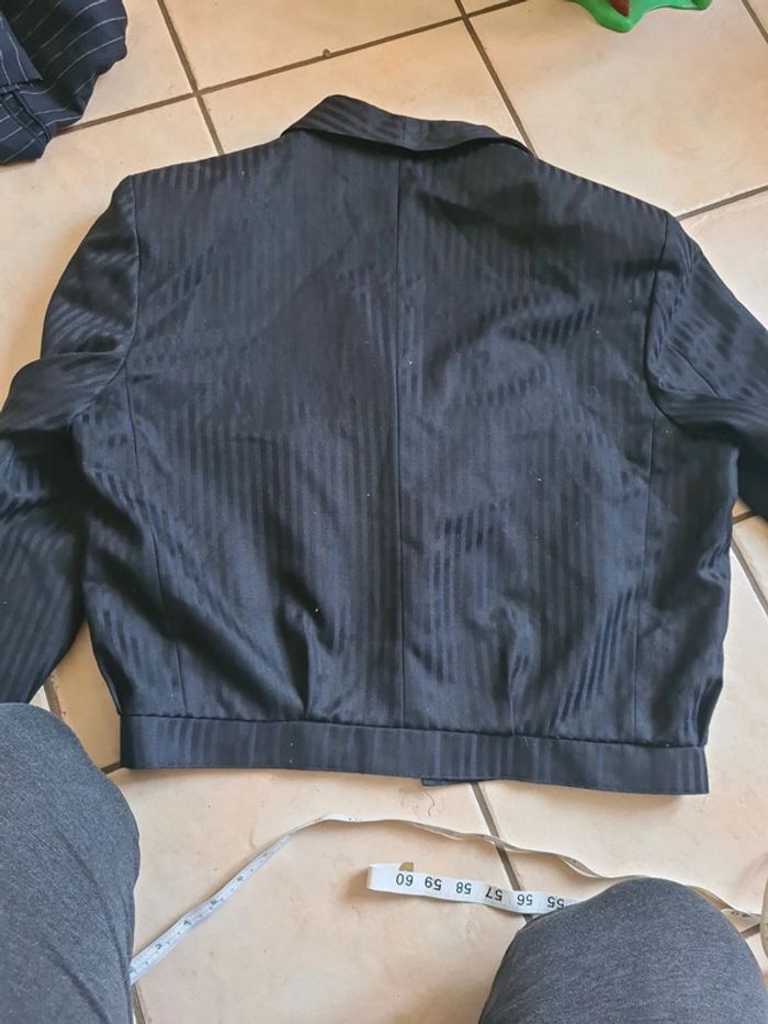 Veste habillée noire/marine foncé 42 - photo numéro 8