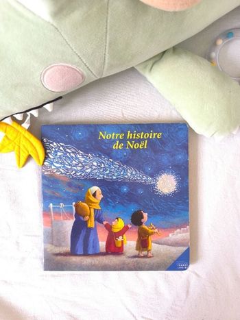 Livre notre histoire de Noël