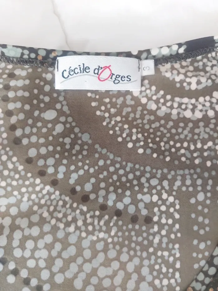 Haut kaki Cécile D Orges - photo numéro 3