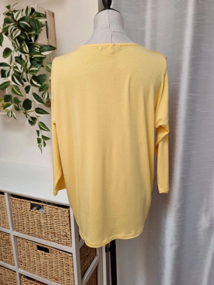 Haut jaune U Collection taille 38/40 - photo numéro 2