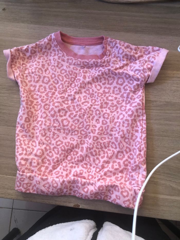 T-shirt léopard