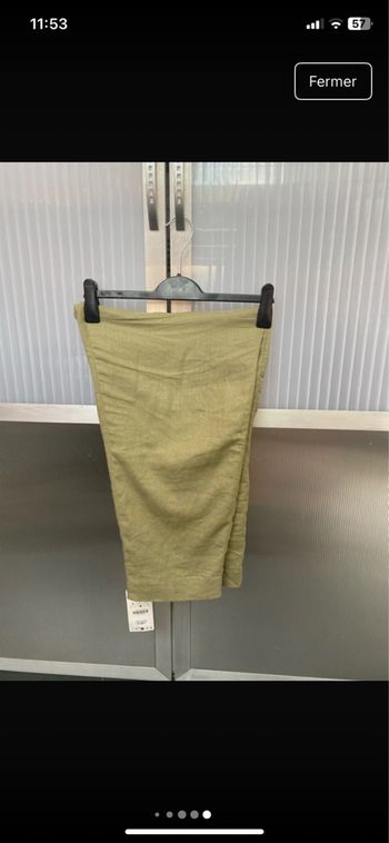 Pantalon lin