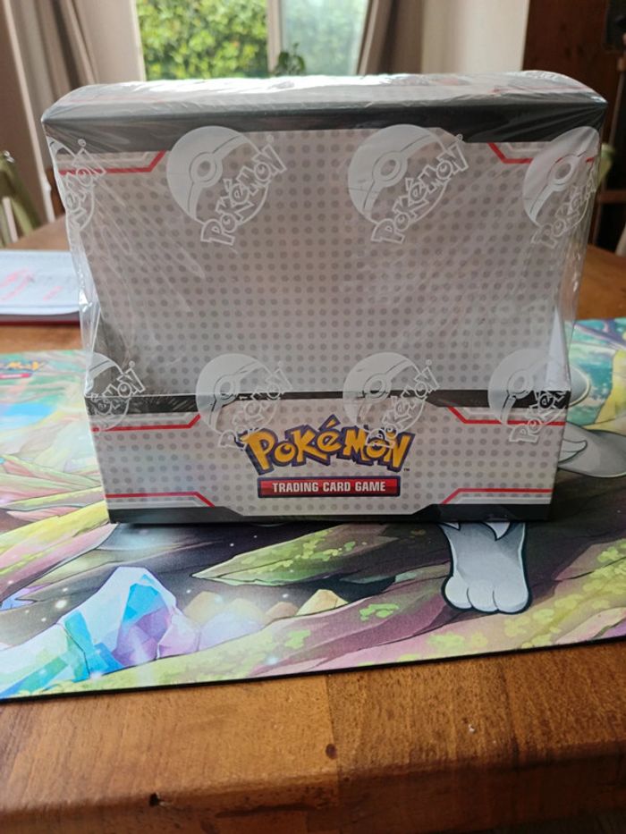 Display duo pack Pokémon évolution céleste et tempête argenté scellée fr