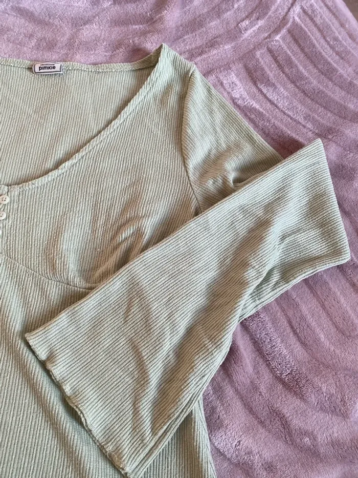 T-shirt manches longues taille M - photo numéro 3