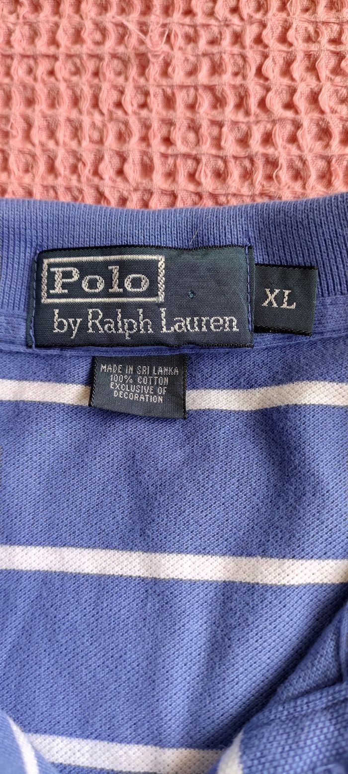 Polo bleu rayures , Ralph Lauren - photo numéro 3
