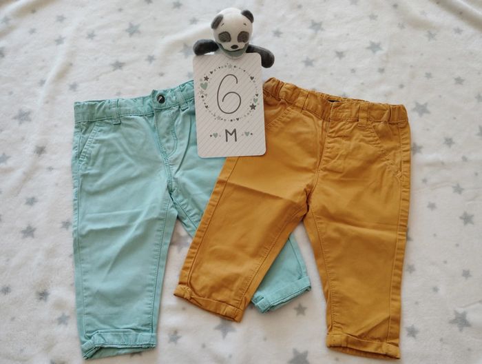 Duo de pantalons fins - photo numéro 2