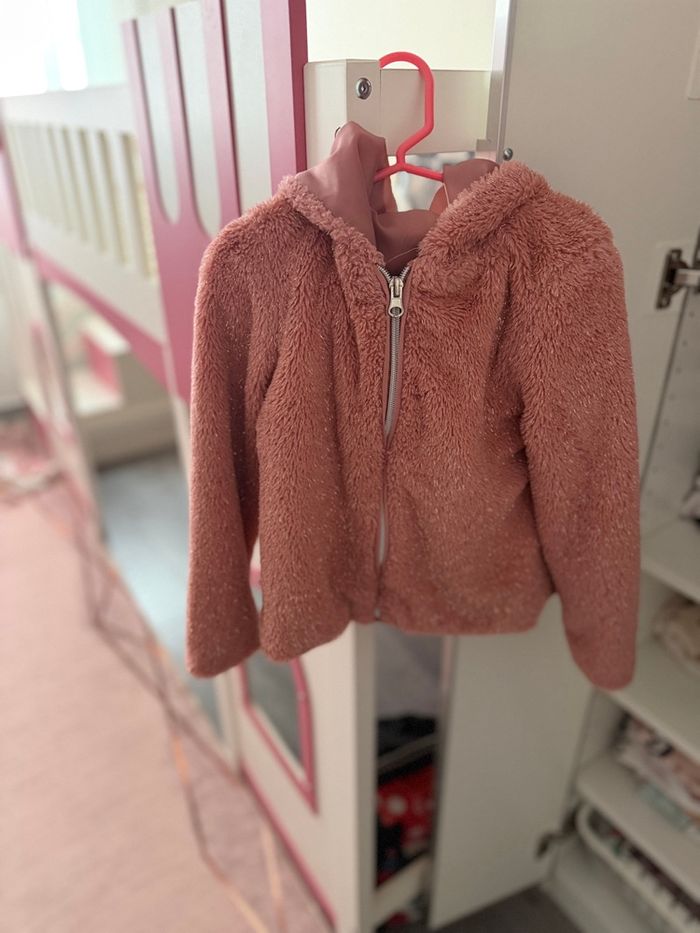 Manteau veste paillettes