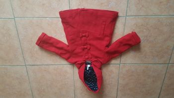 Manteau hiver fille 18 mois rouge Orchestra