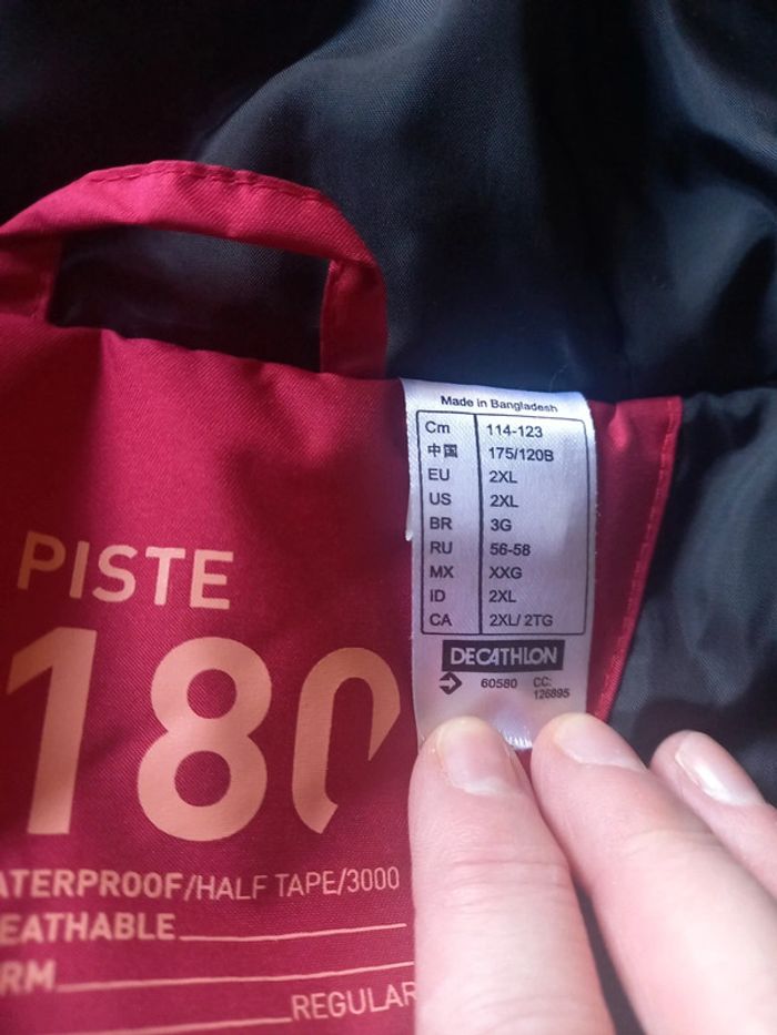 Manteau chaud sports d hiver 2XL - photo numéro 3