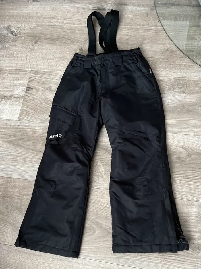 Pantalon de ski noir 10 ans