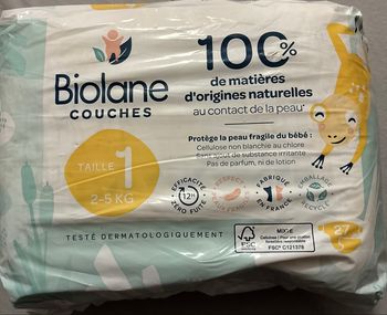 Couches biolane