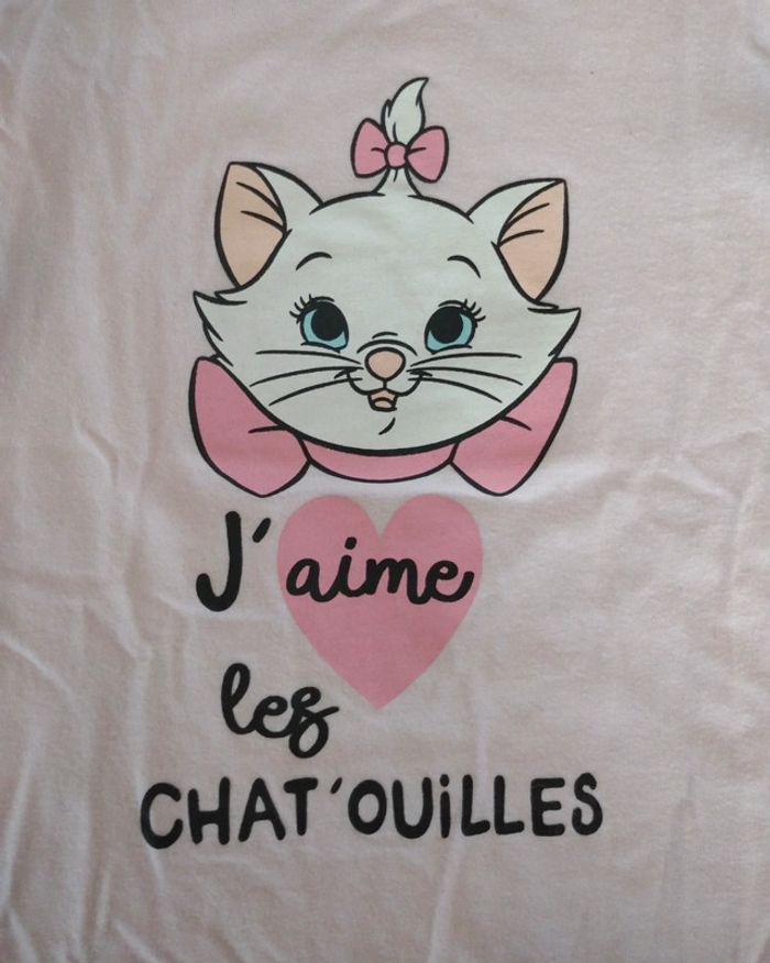 T-shirt Disney Marie 2 ans - photo numéro 2
