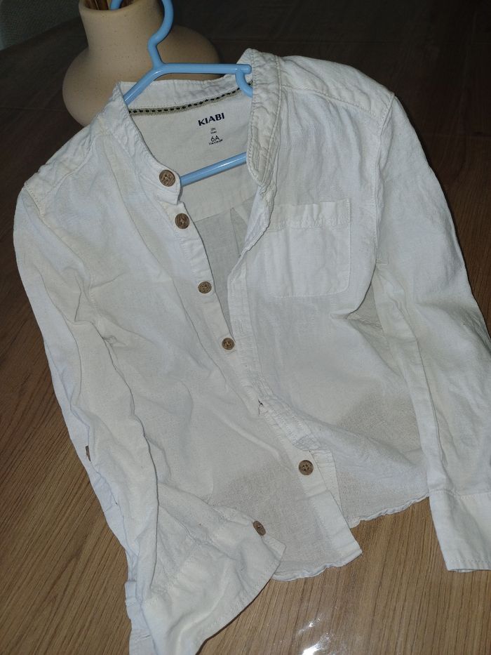 Chemise en lin blanc - photo numéro 3