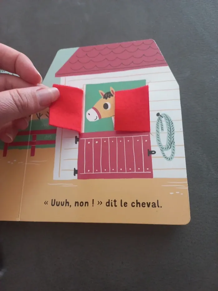 Livre cartonné cache cache petit chien nathan - photo numéro 3