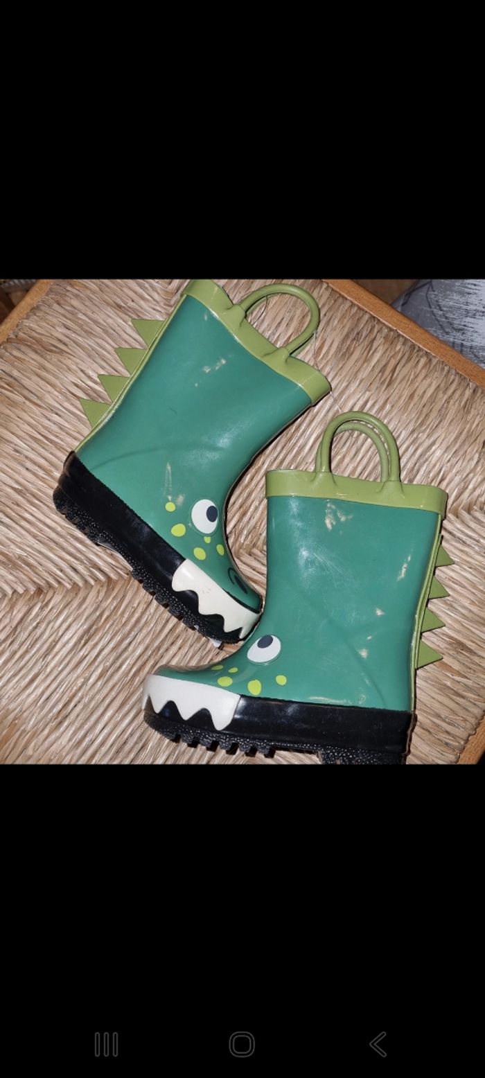 bottes de pluie DINO taille 20 🎁 neuf - photo numéro 4