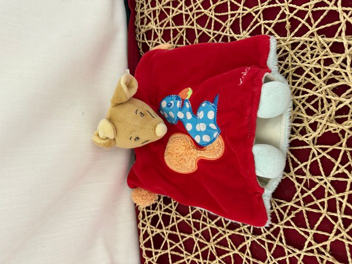 Souris KALOO doudou marionnette rouge écureuil - photo numéro 4