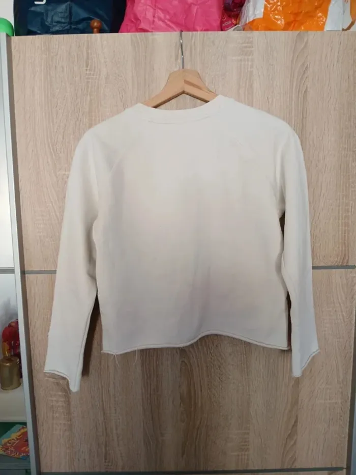 Sweat levis bLanc S - photo numéro 3