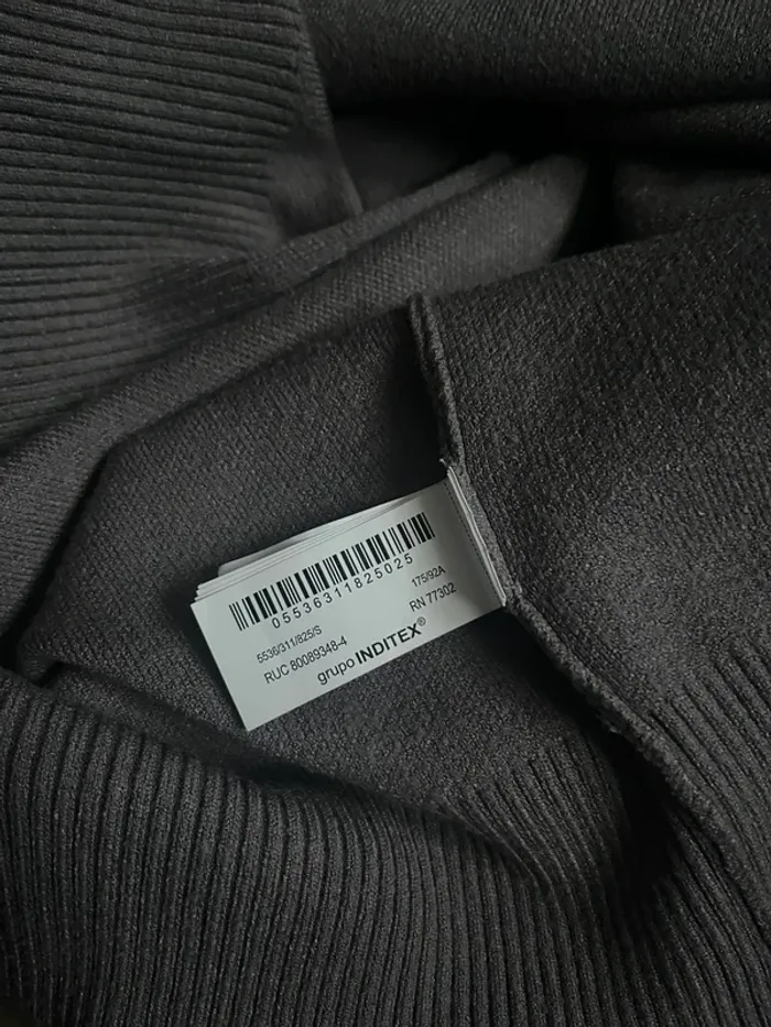 Pull col roulé Zara Couleur Taupe / Gris Taille S - photo numéro 7