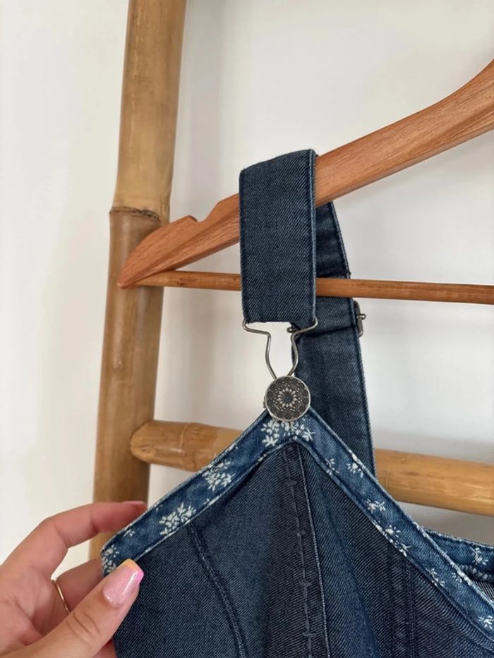 Robe en jean vintage taille 38 - photo numéro 4