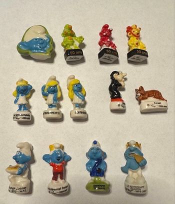 Lot de fèves Schtroumpfs 